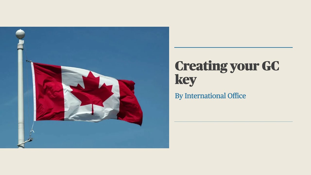 2-Creating your GC Key (07/06/2021)
