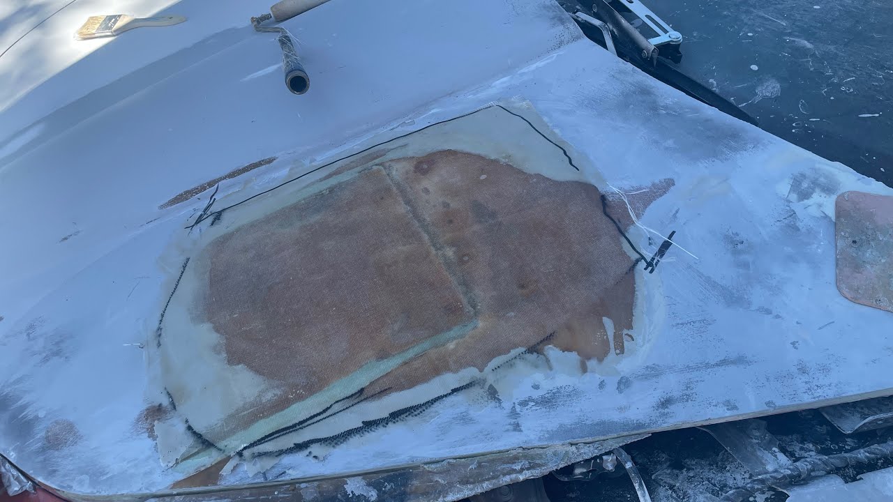 C8 Hack - Using Fiberglass Cloth and Peel Ply to Fix Your Screwups