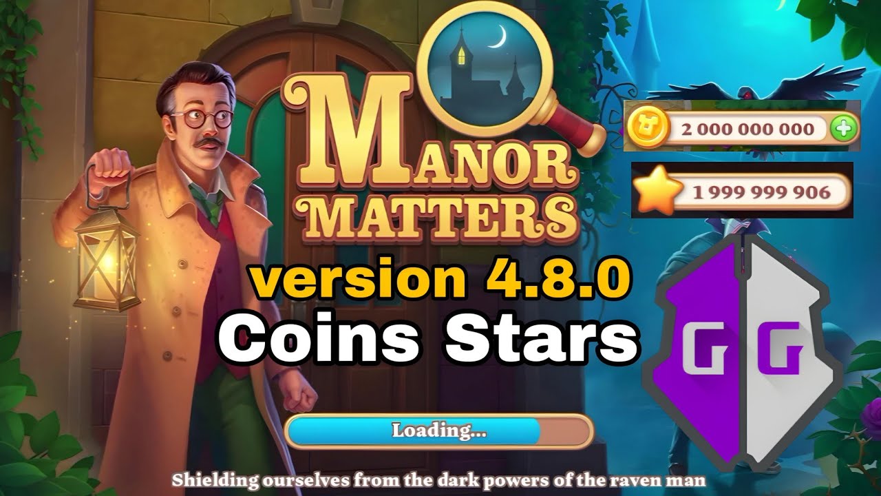 Latest hack method Manor Matters Coins stars v4.8.0 GameGuardian No Root