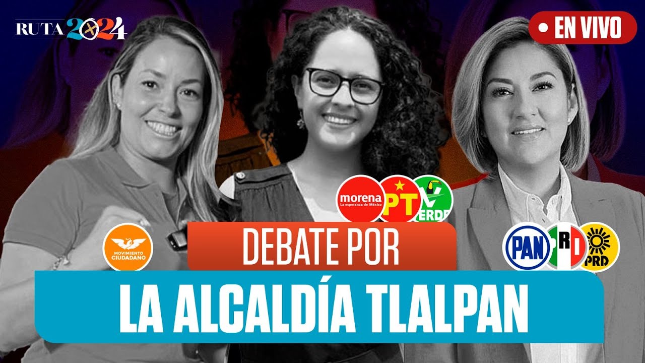 Debate por la alcaldía Tlalpan entre Alfa González, Gabriela Osorio y Marina Martí | Heraldo TV