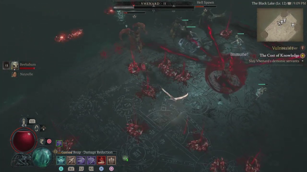 Diablo 4 - The Cost of knowledge DEMONIC SERVANTS