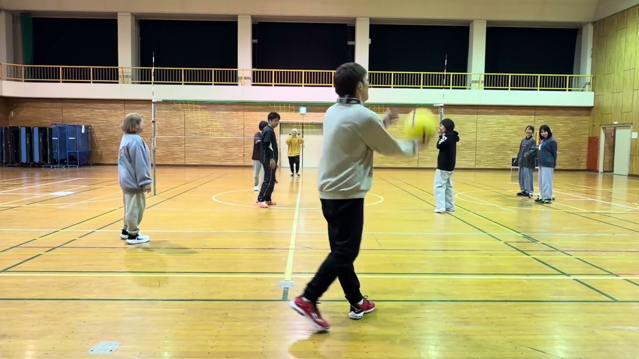 ソフトバレー練習1/18