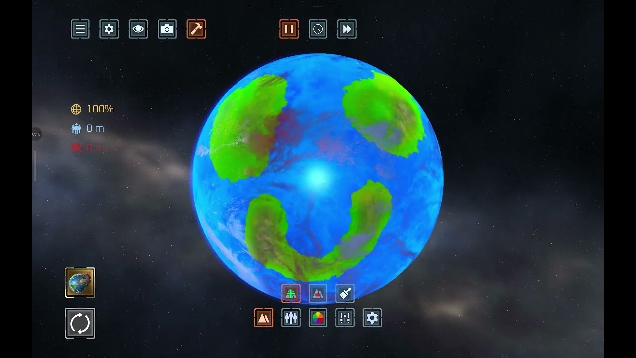Playing solar smash 