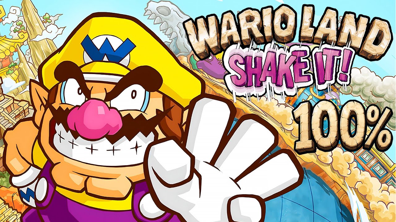 Wario Land: Shake It! 4K - Full Game 100% (No Damage)
