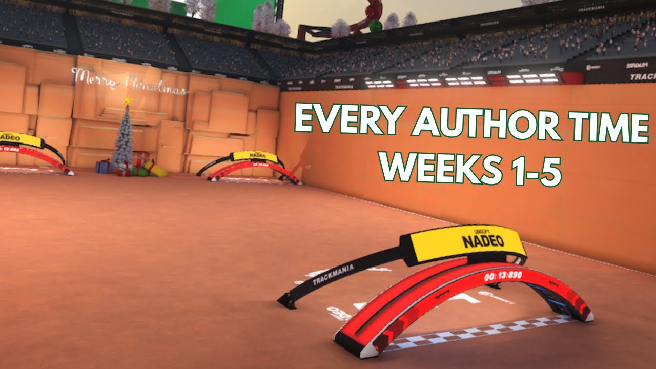 Every Map from Weeks 1-5 | Trackmania Weekly Shorts  Nostalgia Throwback