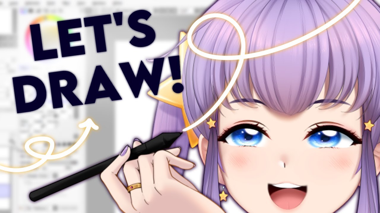 【 Drawing 】LET'S MAKE PRETTY ART UWU