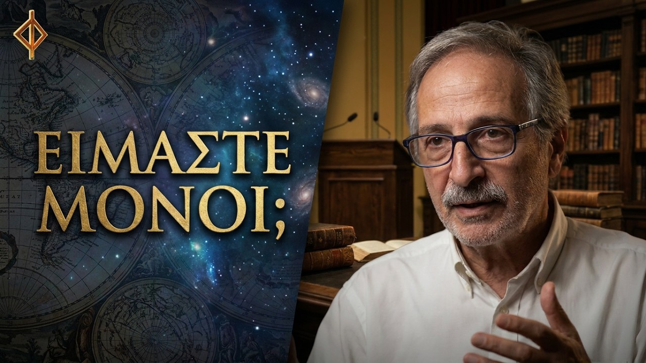 Είμαστε μόνοι στο σύμπαν;  – Μάνος Δανέζης
