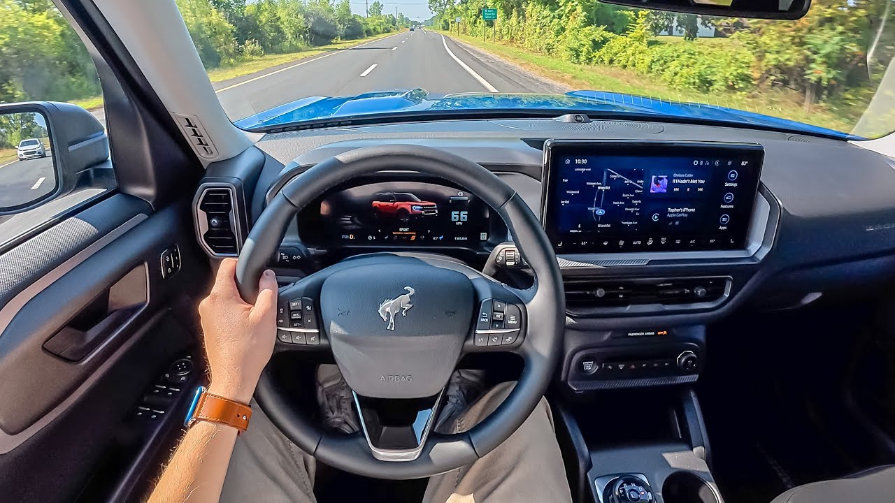 2025 Ford Bronco Sport Outer Banks Sasquatch - POV Test Drive (Binaural Audio)