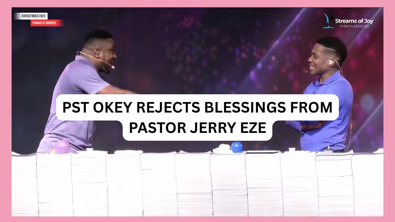 Pst Okey Rejects Blessings from Pastor Jerry Eze || 7am fire prayer || 