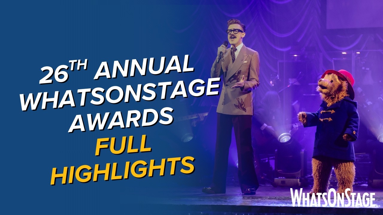 WhatsOnStage Awards 2026 | Paddington, Jonathan Bailey, Rachel Zegler Stephen Fry and more