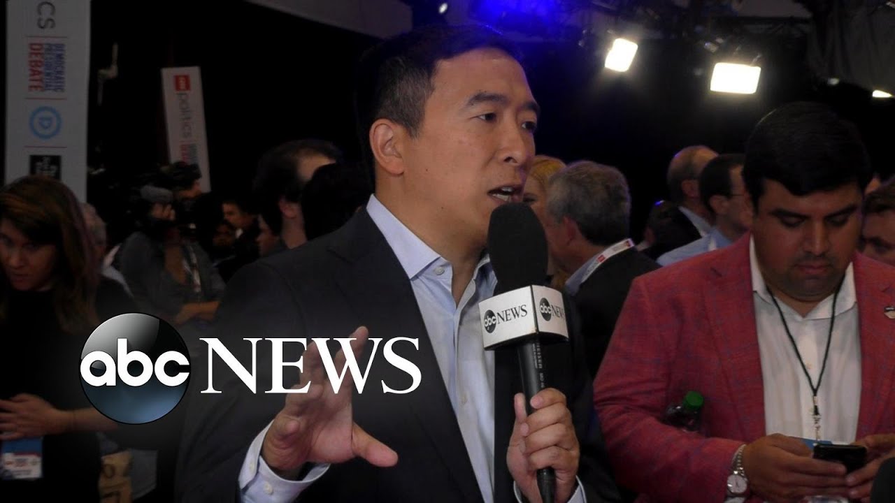Andrew Yang joins ABC News Live to discuss debate performance l ABC News