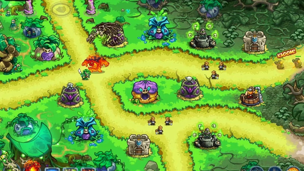 Kingdom Rush Alliance: Stage 20 Arborean Hamlet