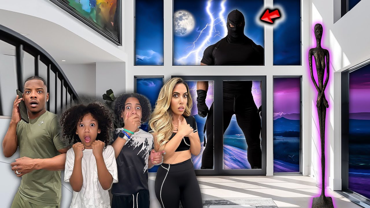 We Survived an STALKER in our DREAM HOME at 3am *Scary*