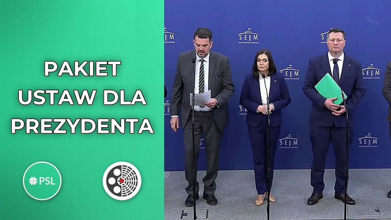 PSL idzie do Prezydenta z pakietem ustaw o bezpieczeństwie