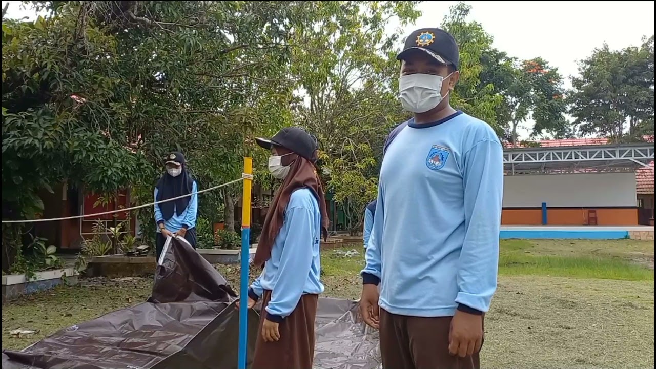 PRAMUKA SKENSAGAM || Cara Mendirikan Tenda Regu / Tim