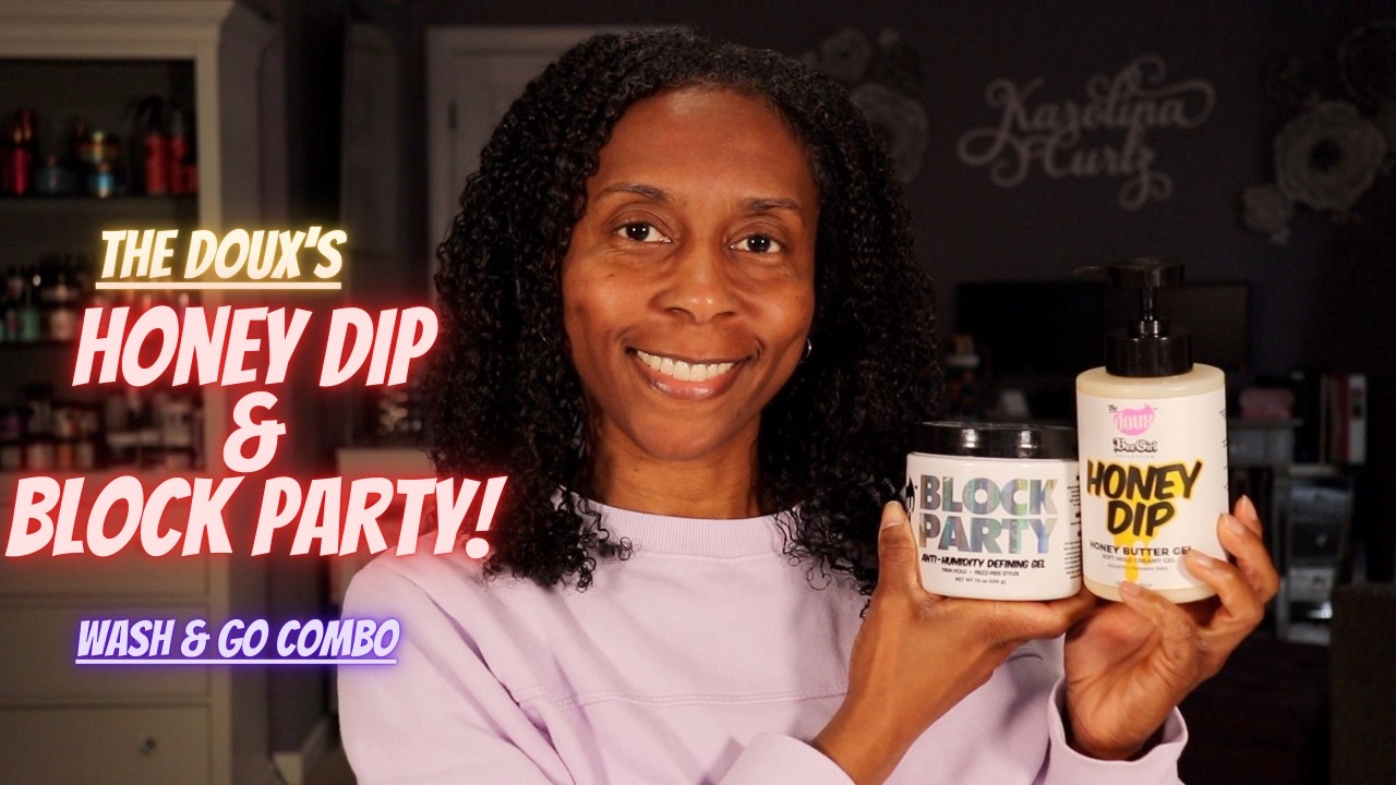 Block Party Defining Gel & Honey Dip Butter Gel Gave Me This Wash and Go!
