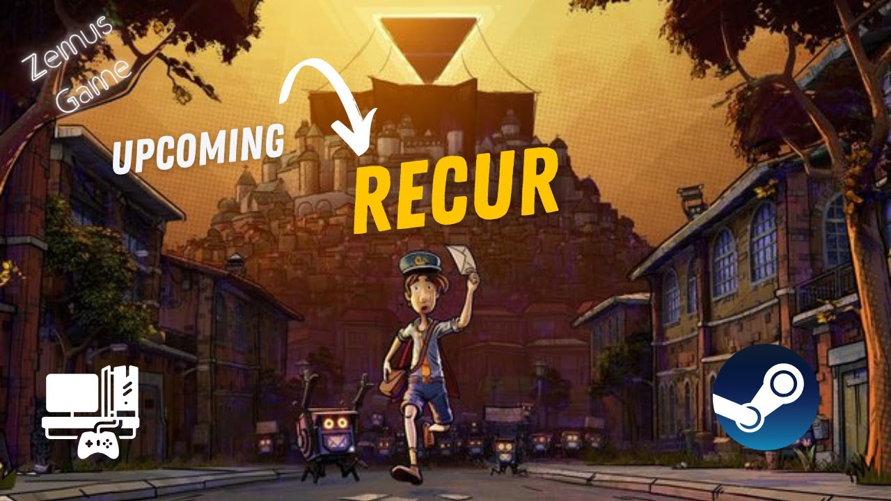 RECUR - A Mind-Bending Puzzle Platformer #TimeTravelGame #PCGaming #SteamGames #UpcomingGames