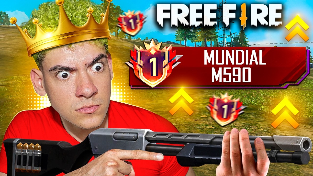 SERE EL TOP 1 DEL MUNDO CON LA NUEVA ESCOPETA en FREE FIRE !! | TheDonato