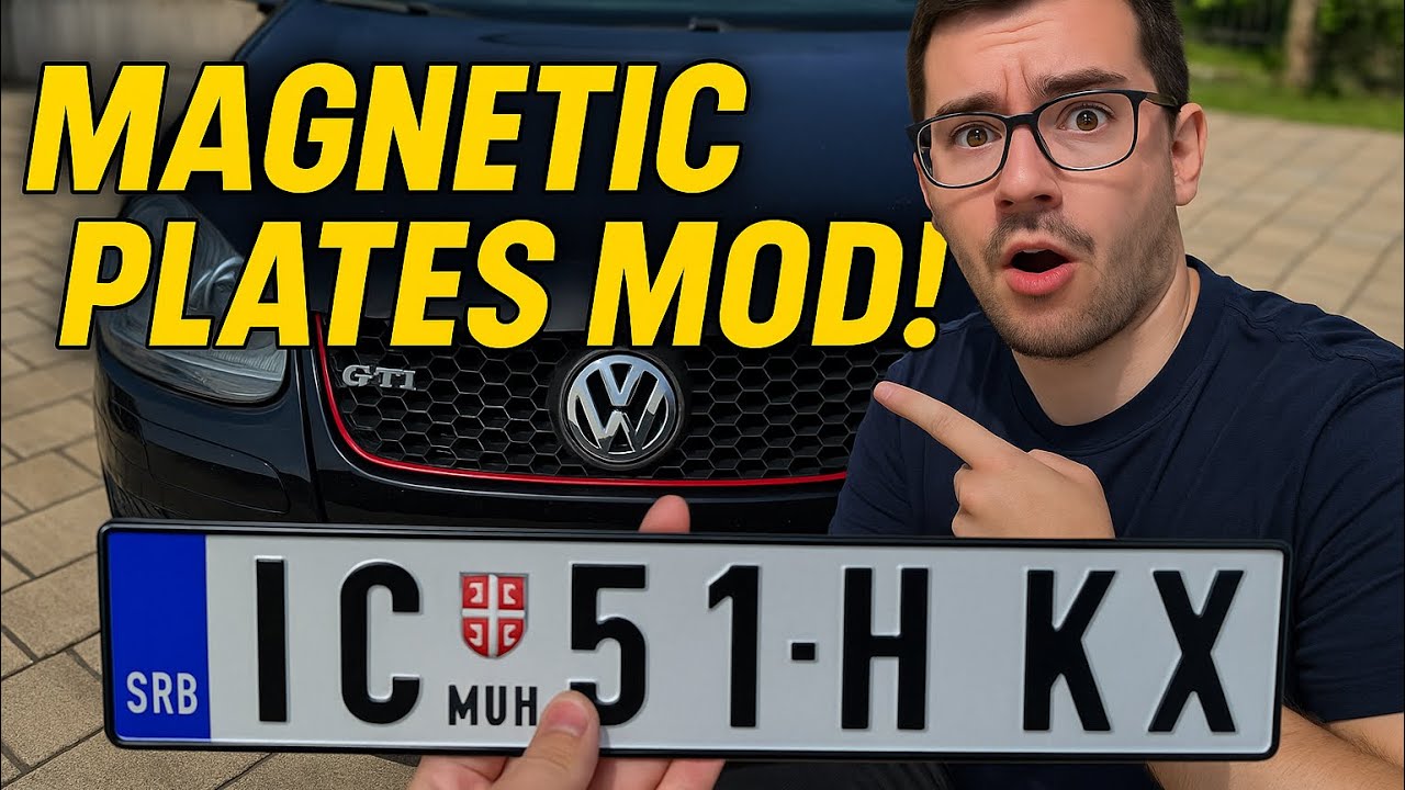 How to Install Magnetic License Plate Holders – No Drilling!