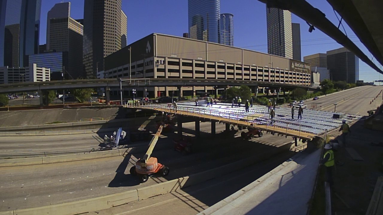 Reconstruction of the W. Dallas Bridge over IH 45 in Downtown Houston