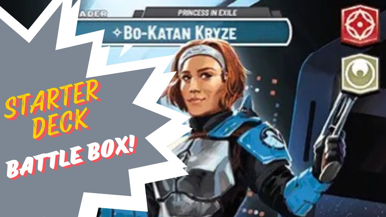 For Mandalore! Bo Katan Starter Deck - Star Wars Unlimited
