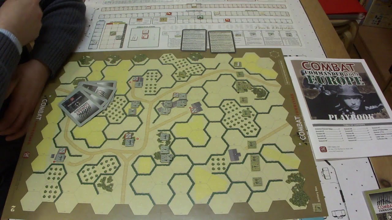 Combat Commander. Живые изгороди и ручные гранаты.