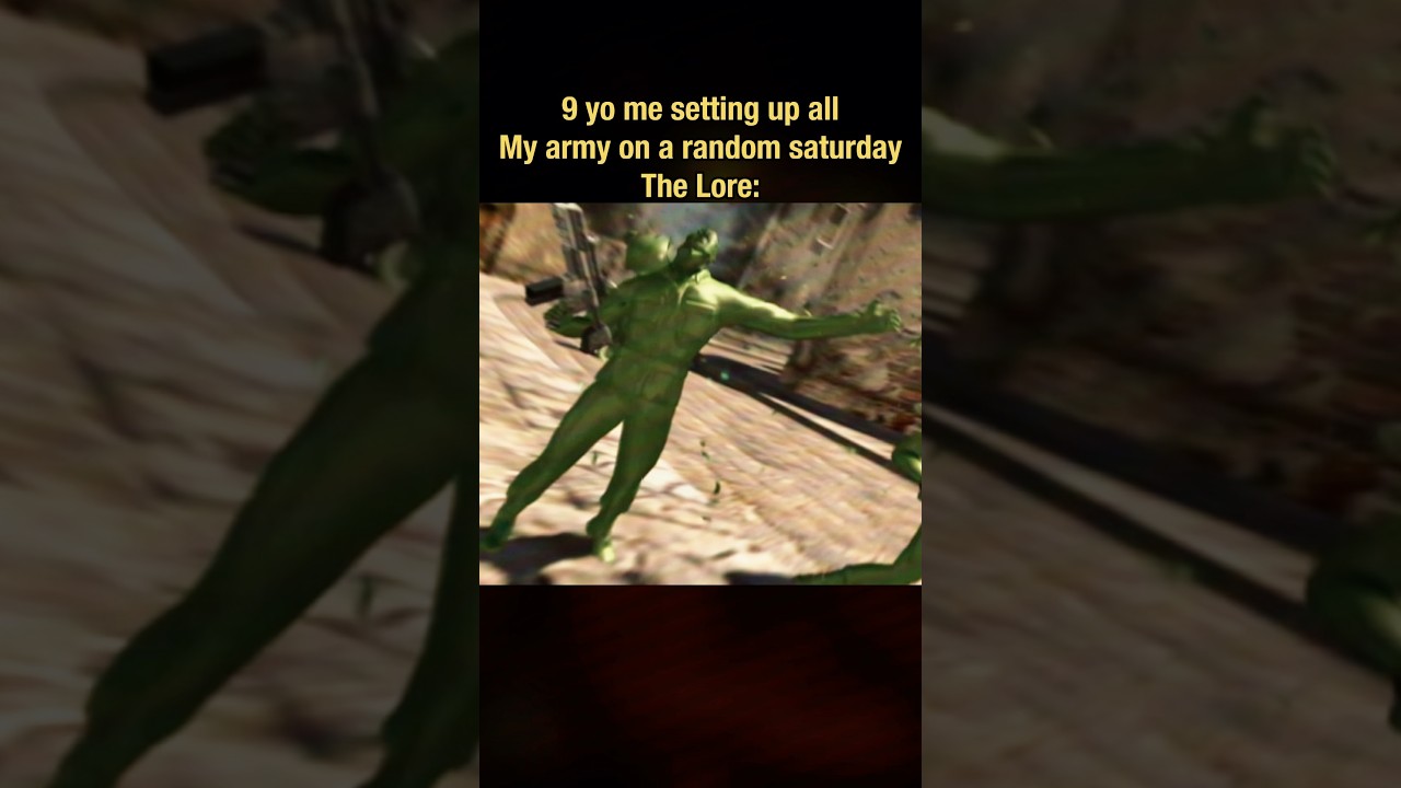 When you watch Saving Prvt Ryan at 8 #gaming #whattoplay #fps #videogame #armymen #games #classic