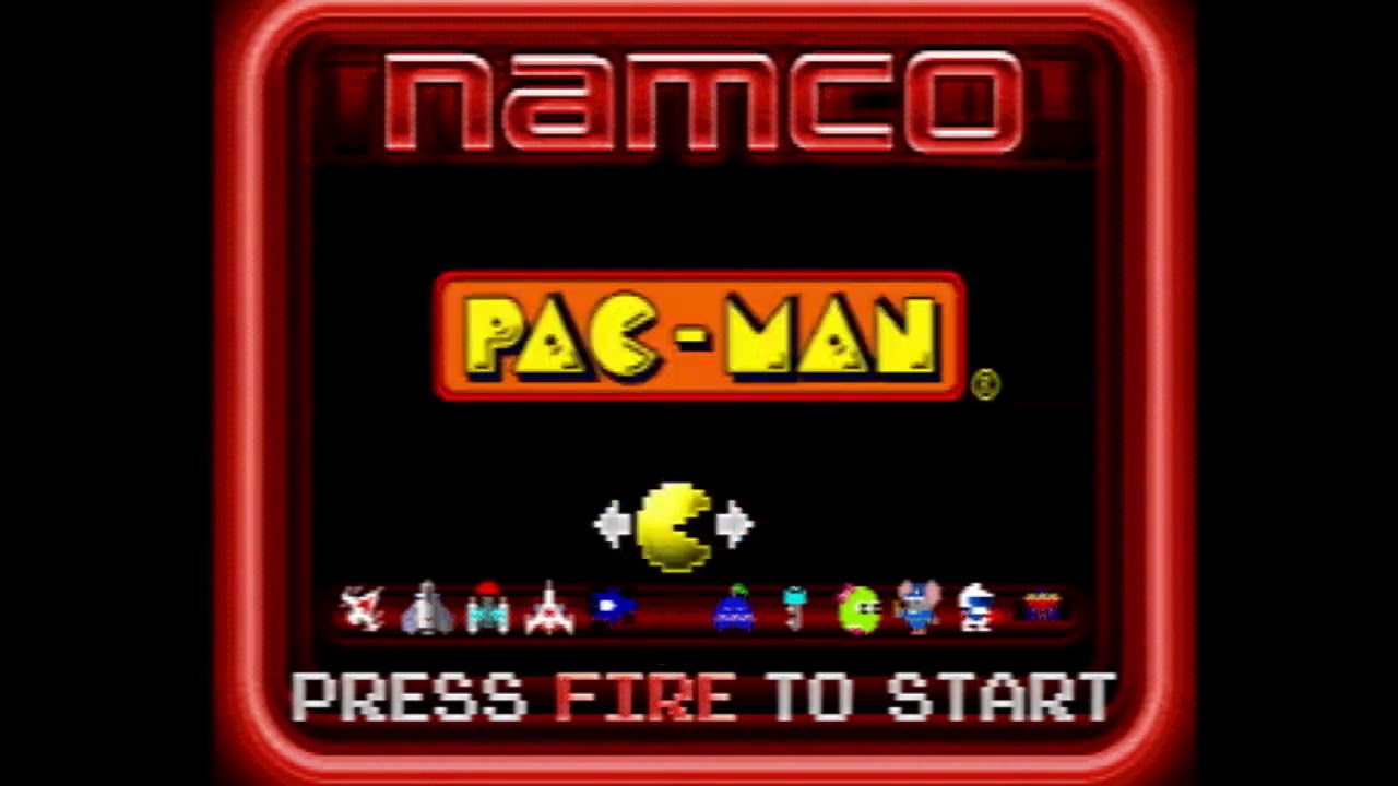 Retro Arcade Featuring Pac-Man - Longplay