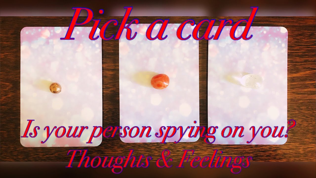 Is your person spying on you🕵️‍♀️👀🖤Thoughts&Feelings | Pick a card | Love tarot reading| Timeless