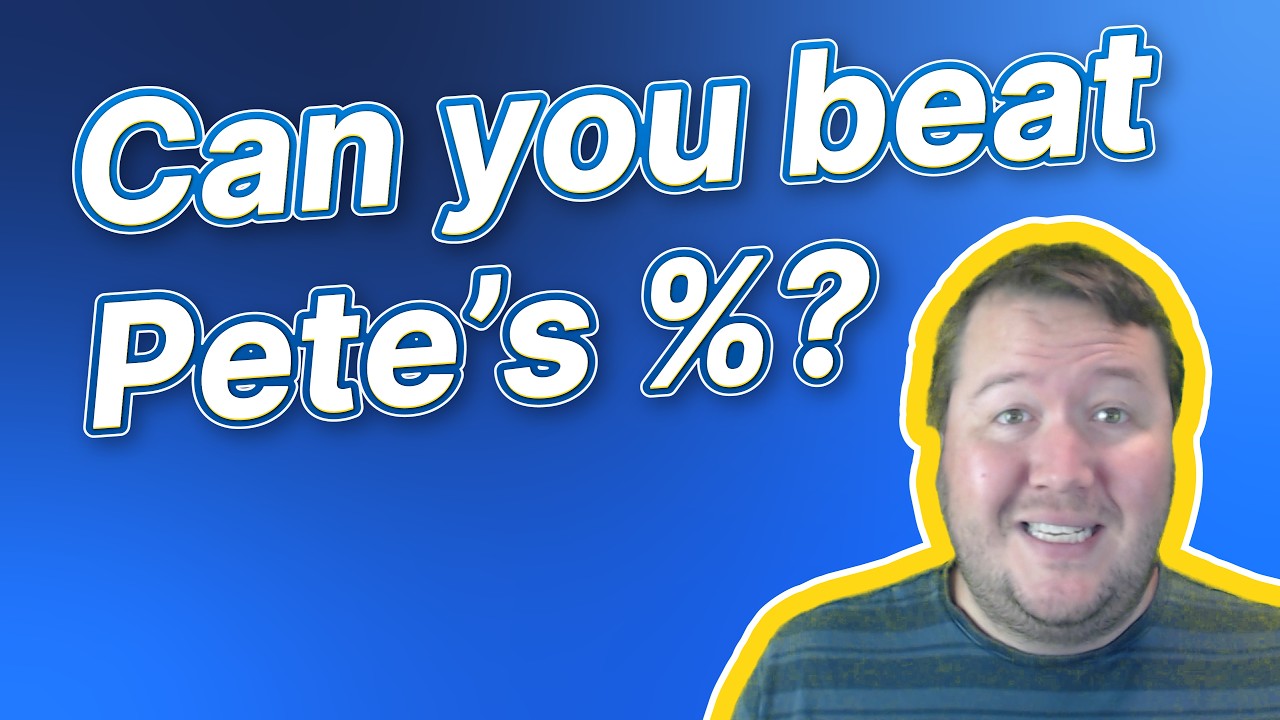 Can You Beat Pete in the Daily Instant Tournament on BBO?