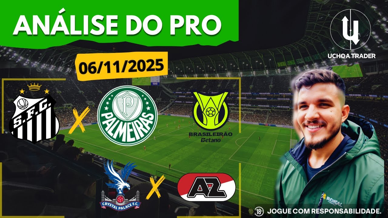 PLANEJAMENTO DOS JOGOS 06/11 PARA TRADER ESPORTIVO!!! ANALISE DO PRO.