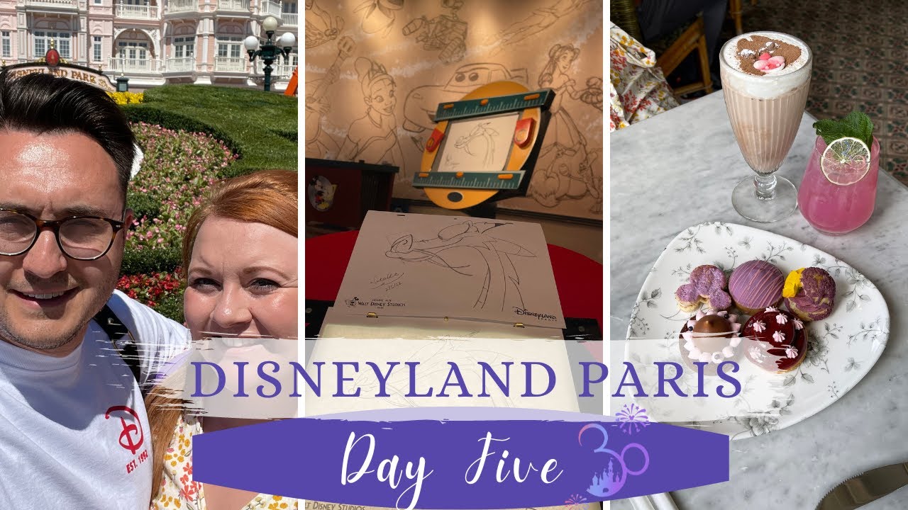 DISNEYLAND PARIS 30th Vlog 2022 🏰 | Victoria’s Restaurant | Final Day | Mushu Animation Academy ✏️