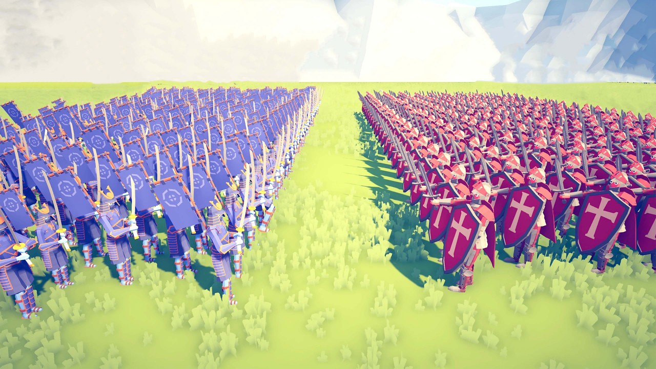 100v100 All MELEE Units TOURNAMENT - Totally Accurate Battle Simulator TABS