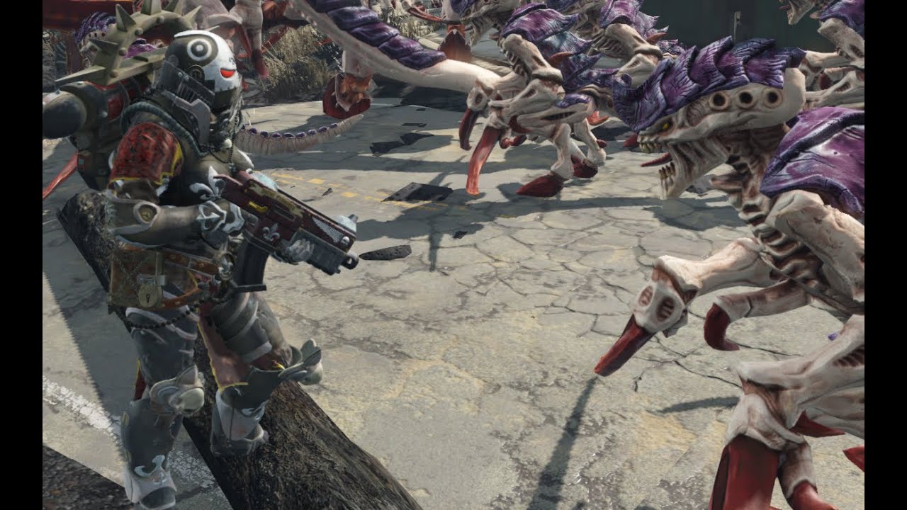 TYRANID HORMAGAUNTS SURROUND AND KILL SISTERS OF BATTLE (INCLUDING ME)