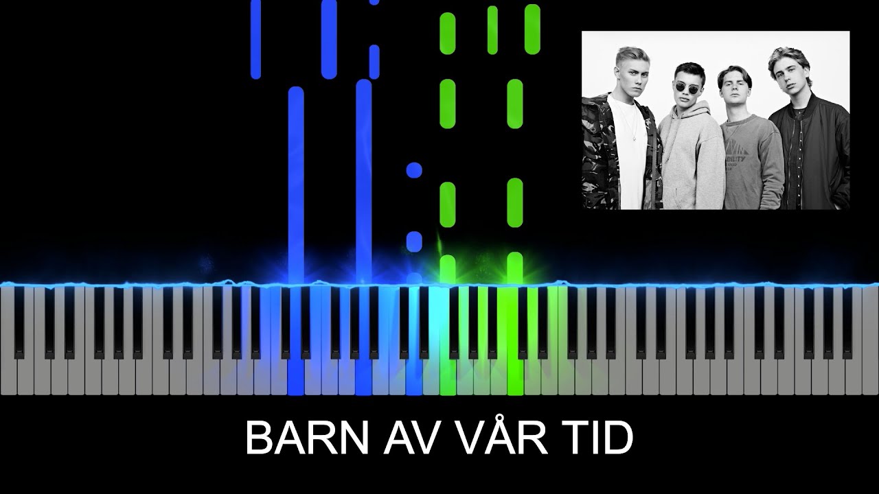 Barn av vår tid - Hov1 | Piano Tutorial