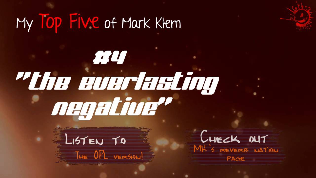My Top Five of Mark Klem songs
