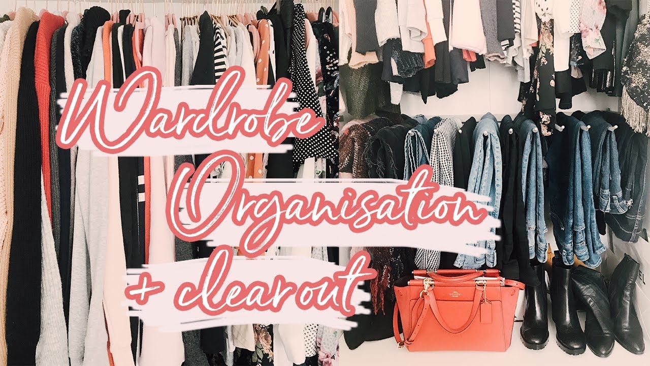 WARDROBE ORGANISATION + CLEAR OUT DAY | Hello October Vlogtober Day 17