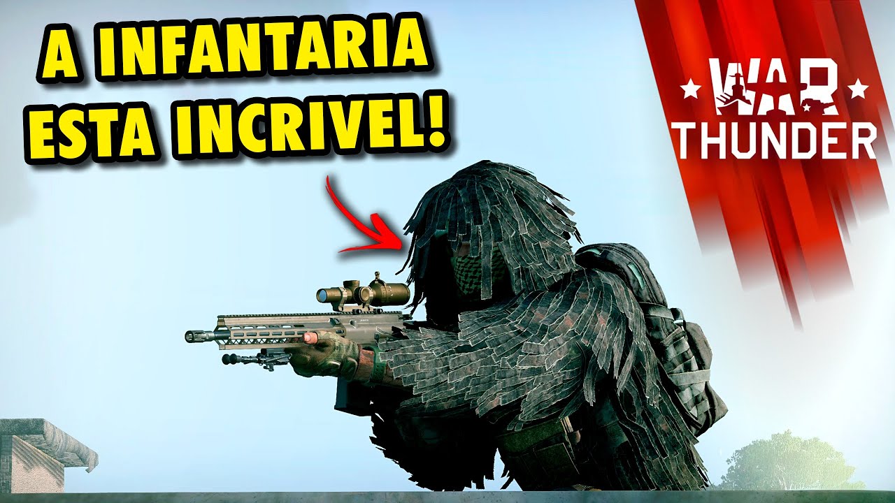 A INFANTARIA NO WAR THUNDER ESTÁ INCRIVEL!!