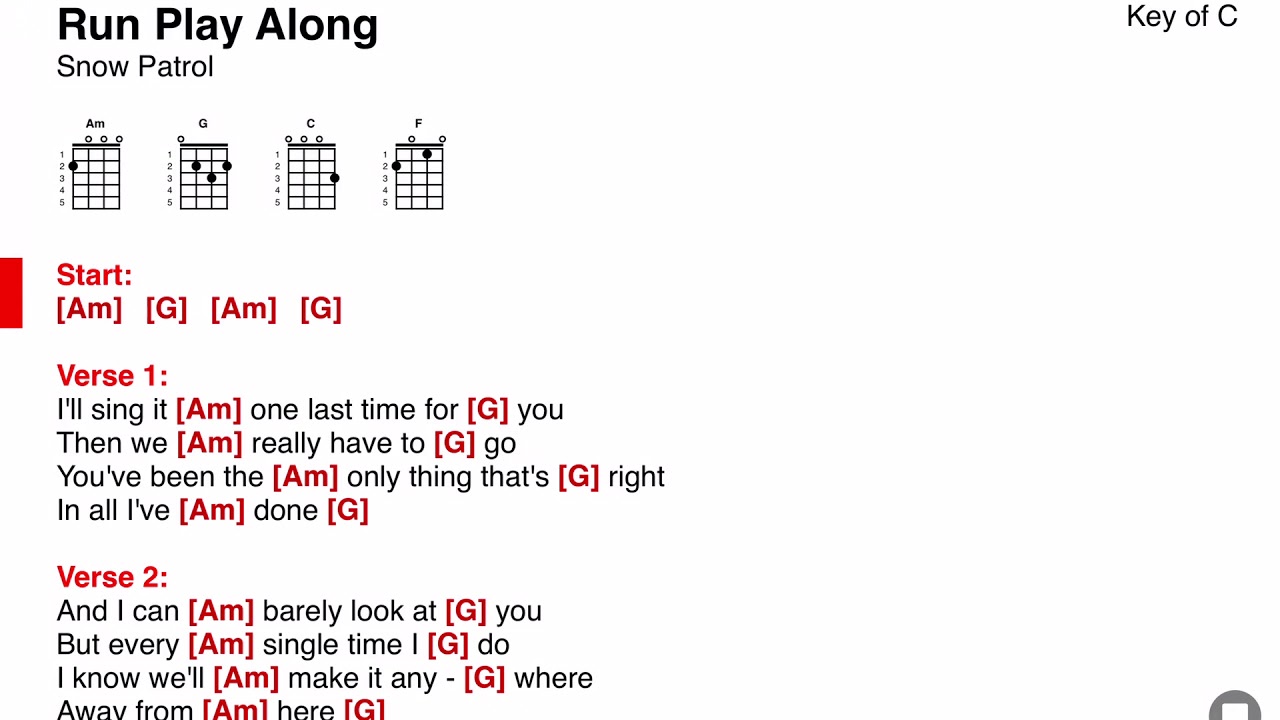 Run - Snow Patrol - ONSONG