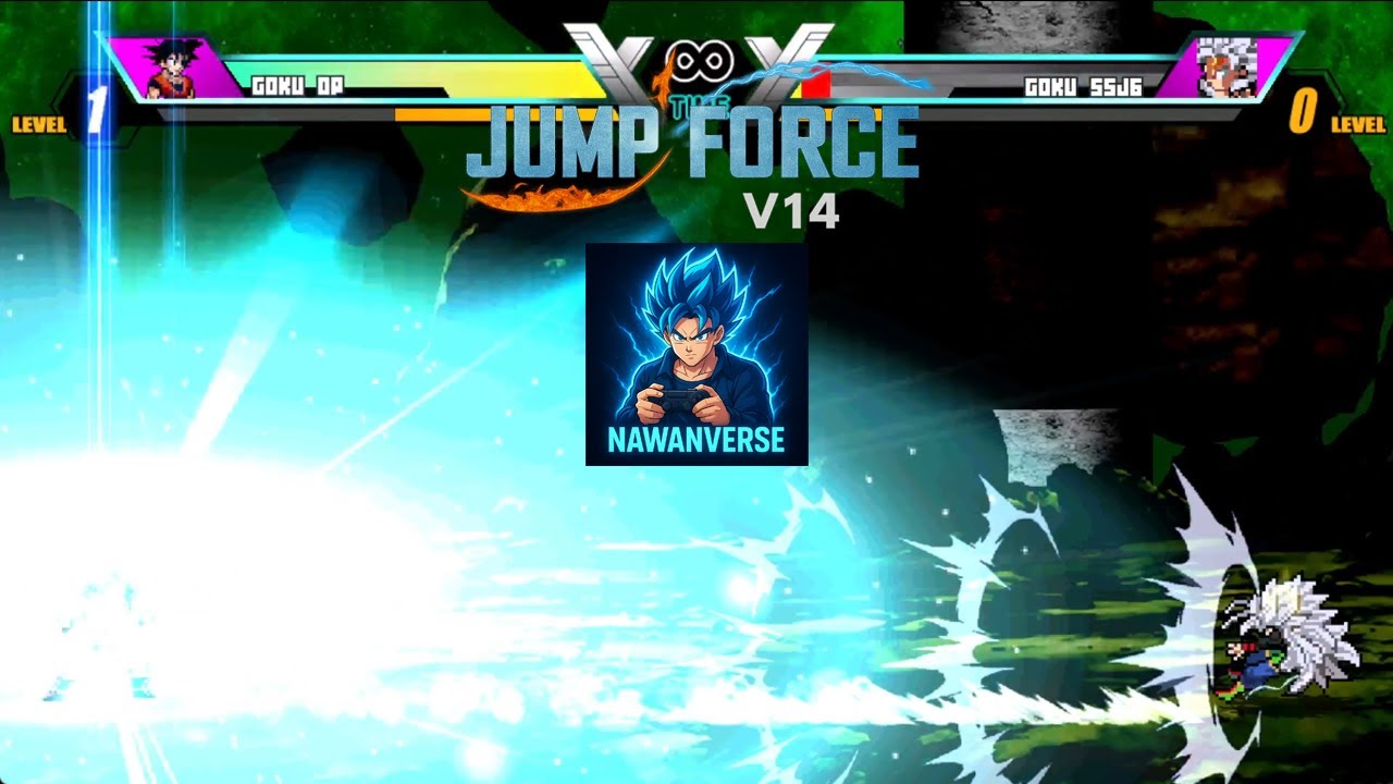 Jump Force Mugen V14 - Anime Battle Terheboh!! 🔥 Goku OP VS Goku SSJ6 - Siapa Paling Kuat!?