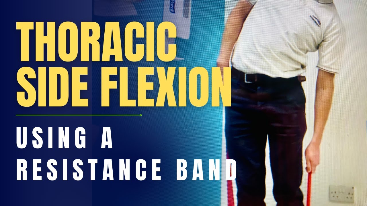 Side Flexion Bend with Resistance Band
