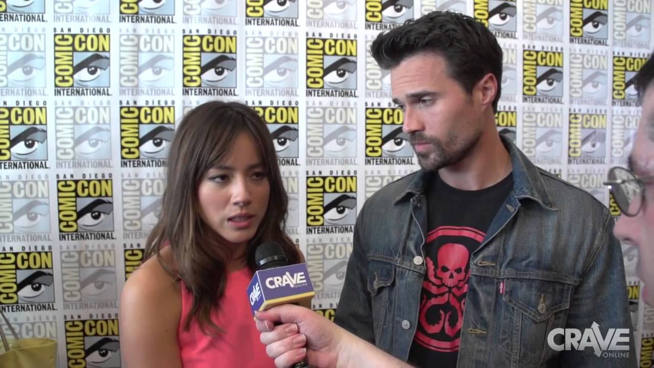 Comic-Con 2014: Agents of S.H.I.E.L.D. – Brett Dalton and Chloe Bennet Interview