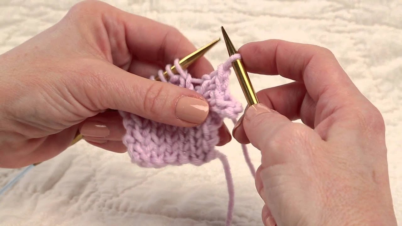Picot Bind Off - Version 2