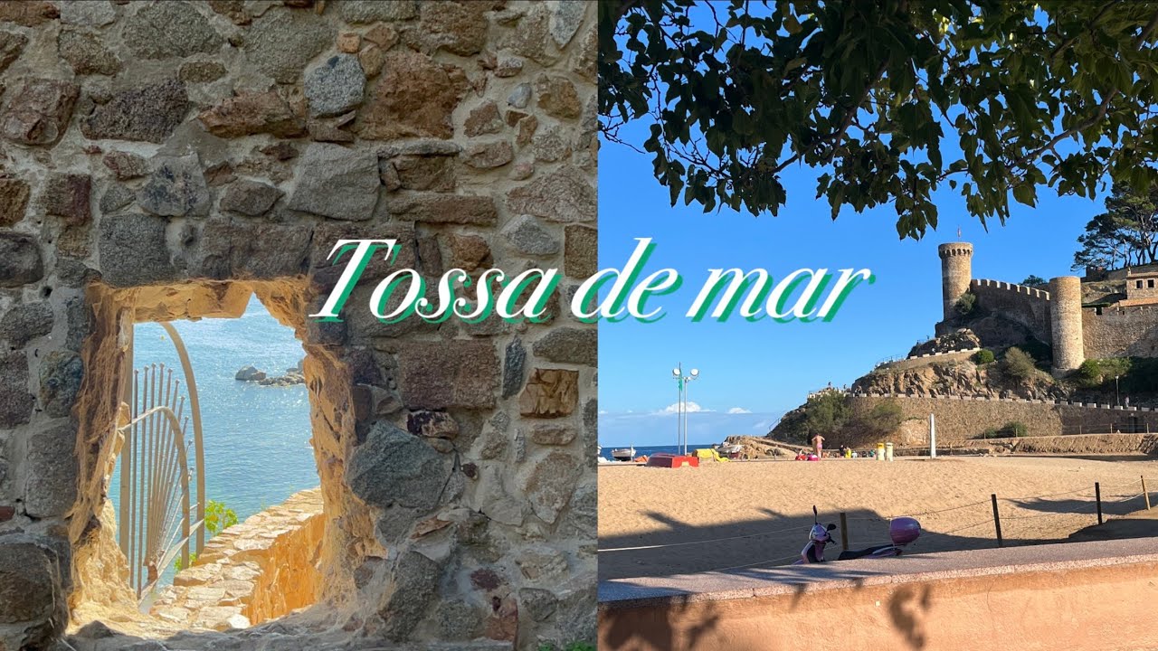 🇪🇸 SPAIN VLOG 바르셀로나 근교 토사데마르(Tossa de mar)/ 몬세라트, 시체스, 지로나 말고 여기로 가세요!