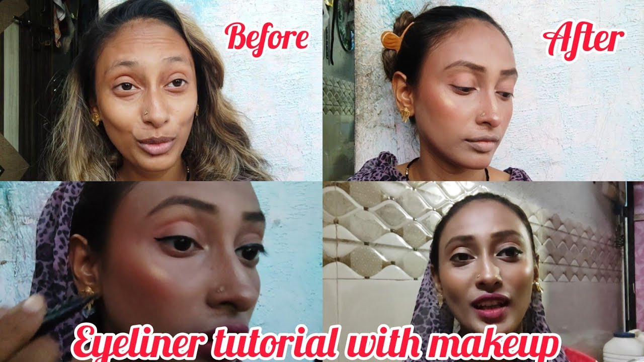 Eyeliner Tutorial With Makeup Look | Aasifa Cook & Look | #vira #support #makeuptutorial