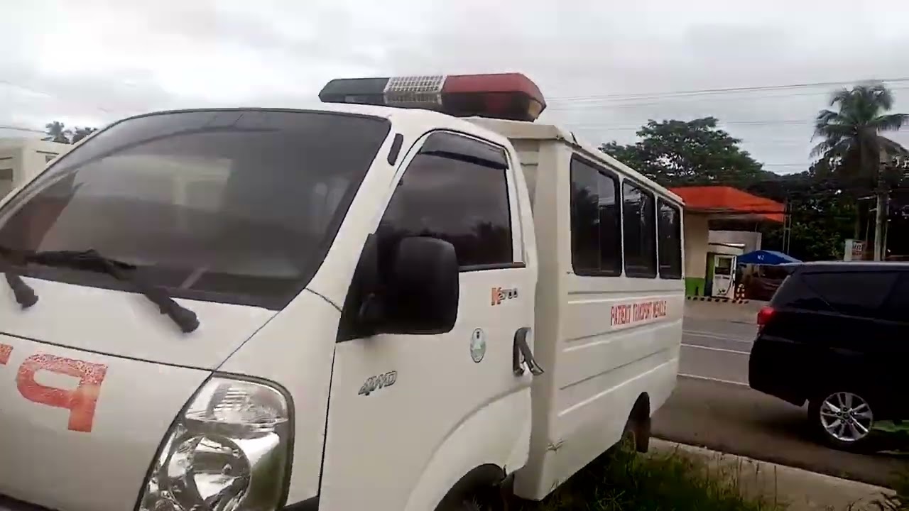 Kia K2700 Ambulance PTV Patient Transport Vehicle Las Nieves Municipal Hospital 