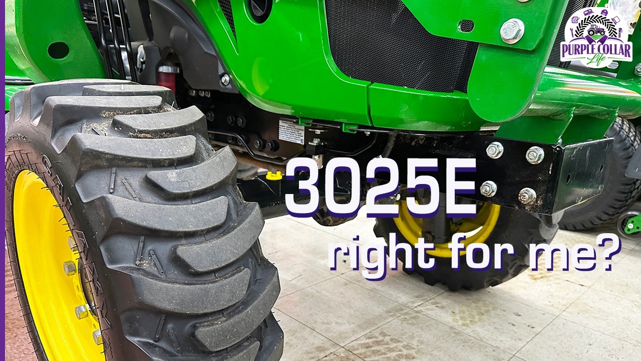 Компания Deere добилась успеха с моделью 3025E — так почему бы мне не купить такую?