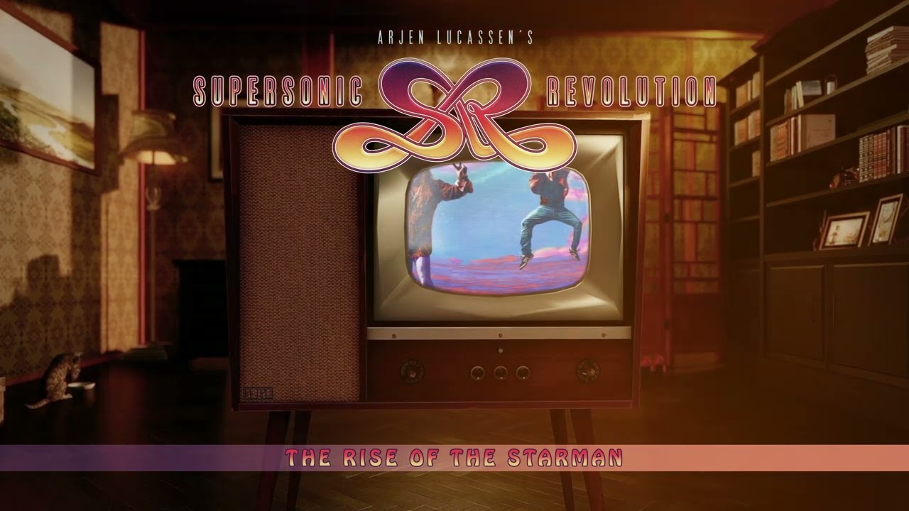 Arjen Lucassen's Supersonic Revolution - The Rise Of The Starman (Official Visualizer)