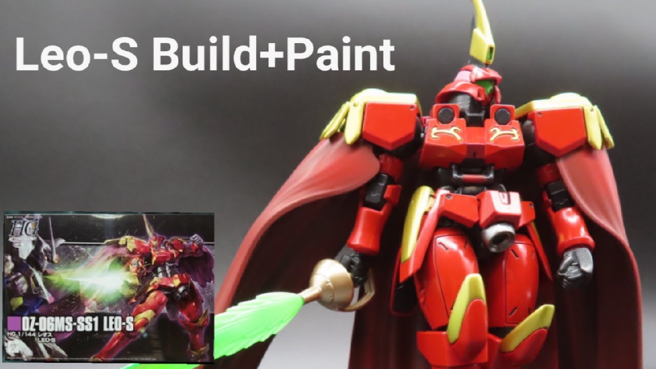 High Grade Gundam Build + Paint Leo-S review