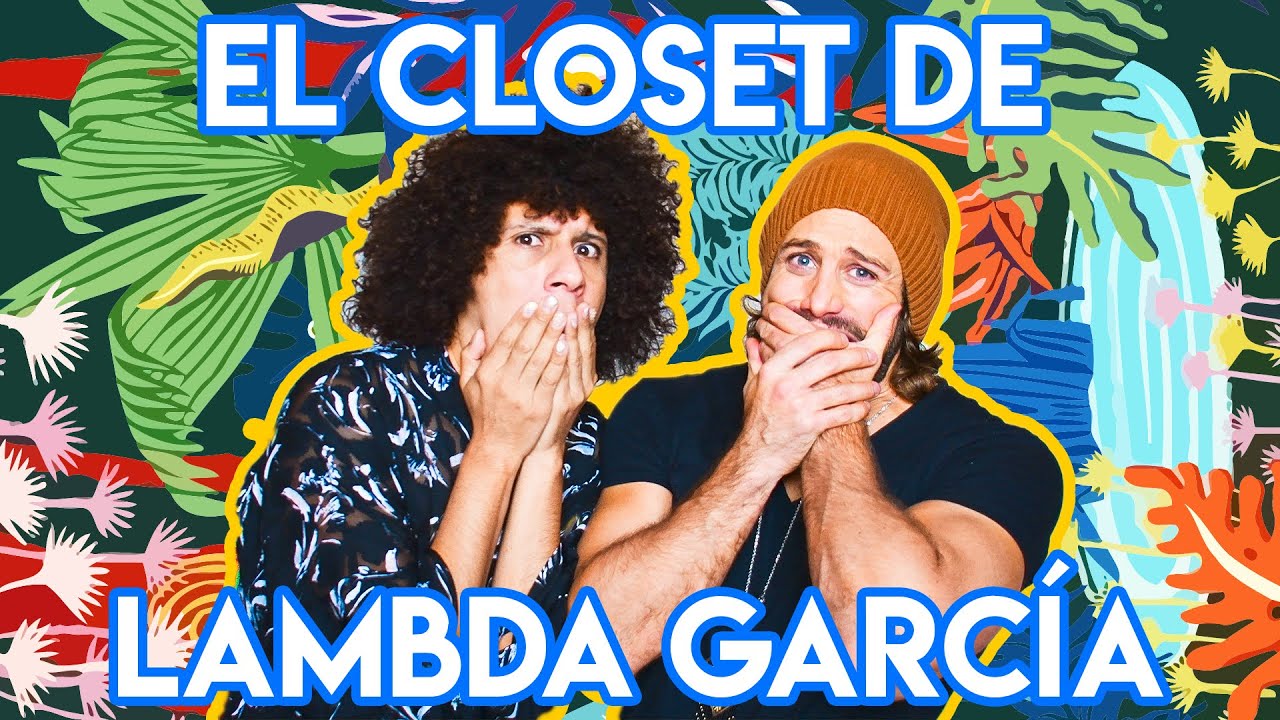 Me metí al CLOSET y la CASA de LAMBDA GARCÍA 😱 Conoce sus Secretos 🙊 ESTILO y MODA para HOMBRE
